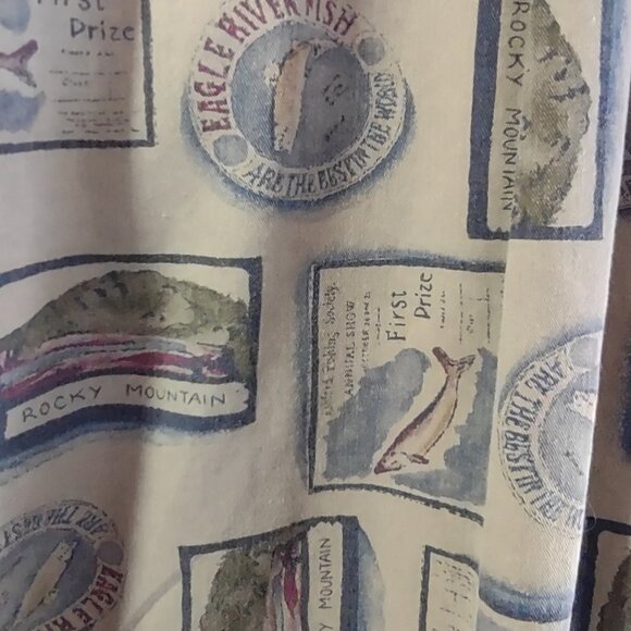 Vintage Woolrich Mens Casual Shirt Button Up Fishing Nature Outdoor Size Large - Picture 5 of 7